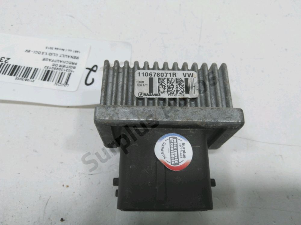 Boitier de préchauffage