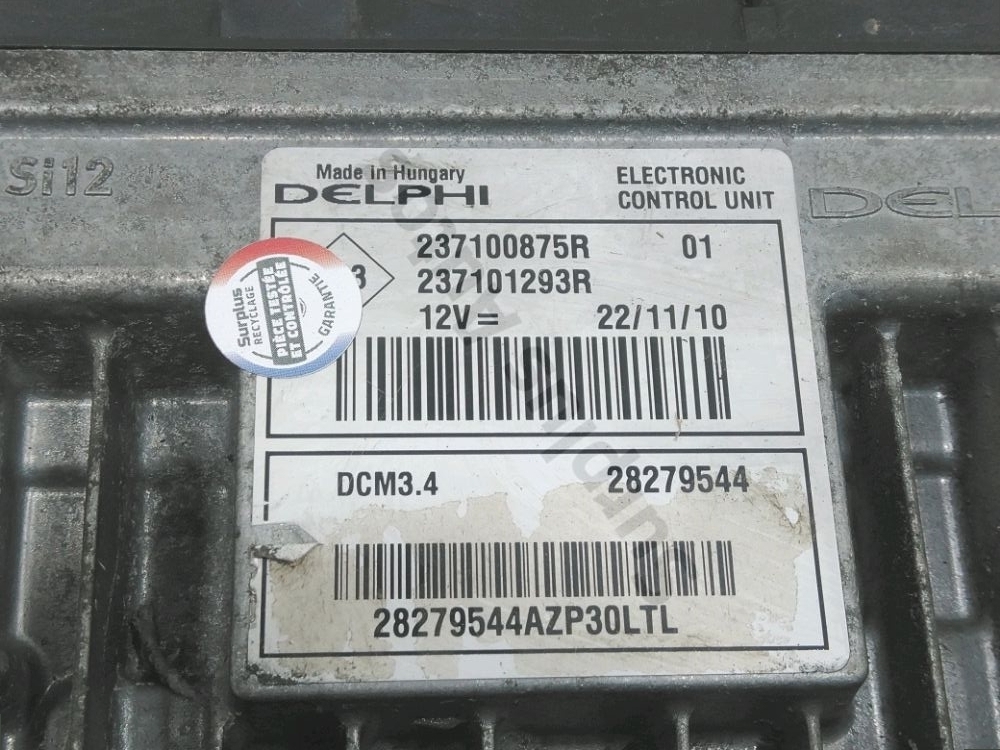 Calculateur moteur