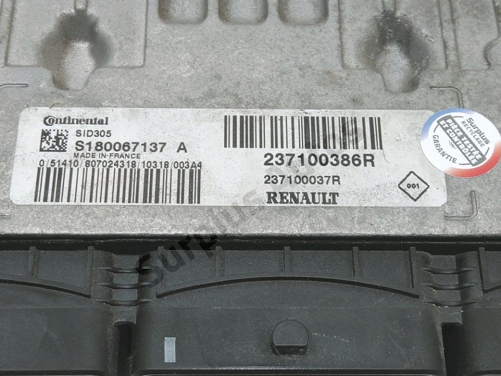 Calculateur moteur