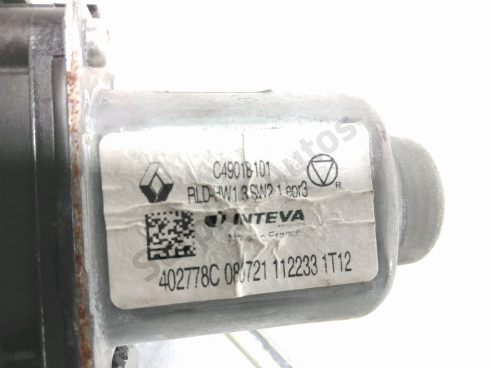 Lève-vitre électrique arrière gauche