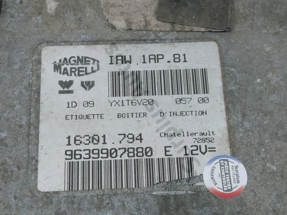 Calculateur moteur