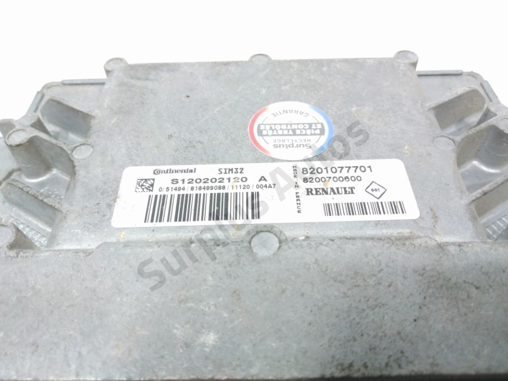 Calculateur moteur