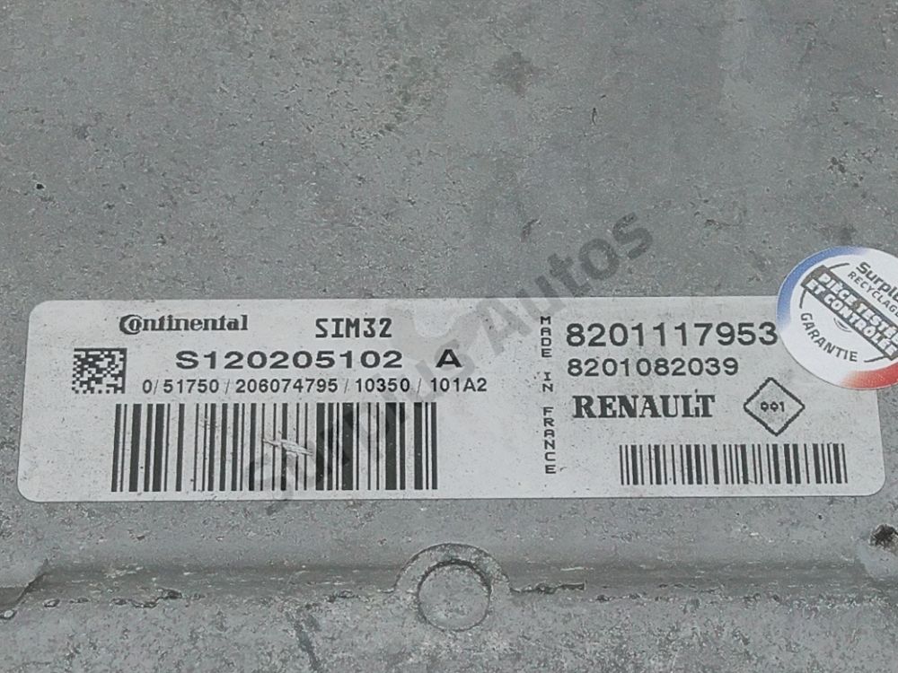 Calculateur moteur