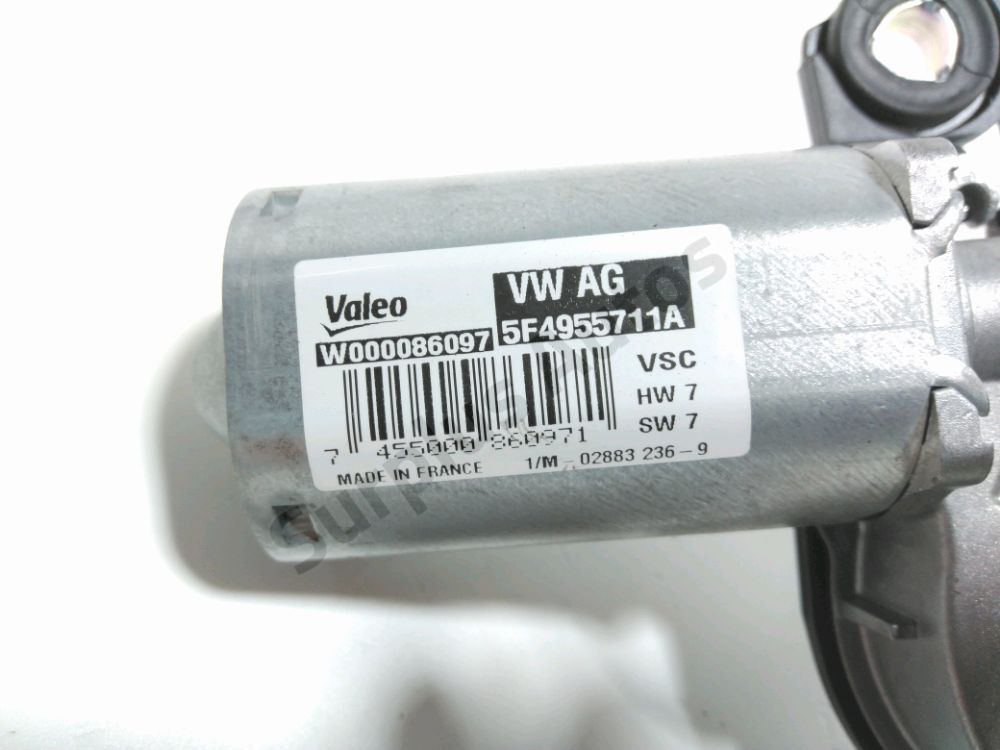 Moteur d'essuie glace arrière