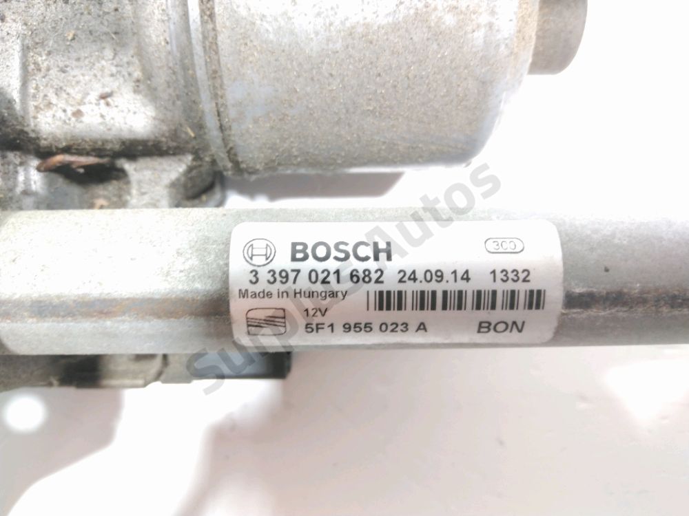 Mécanisme + moteur d'essuie glace avant