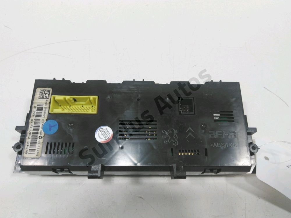 Commande de chauffage