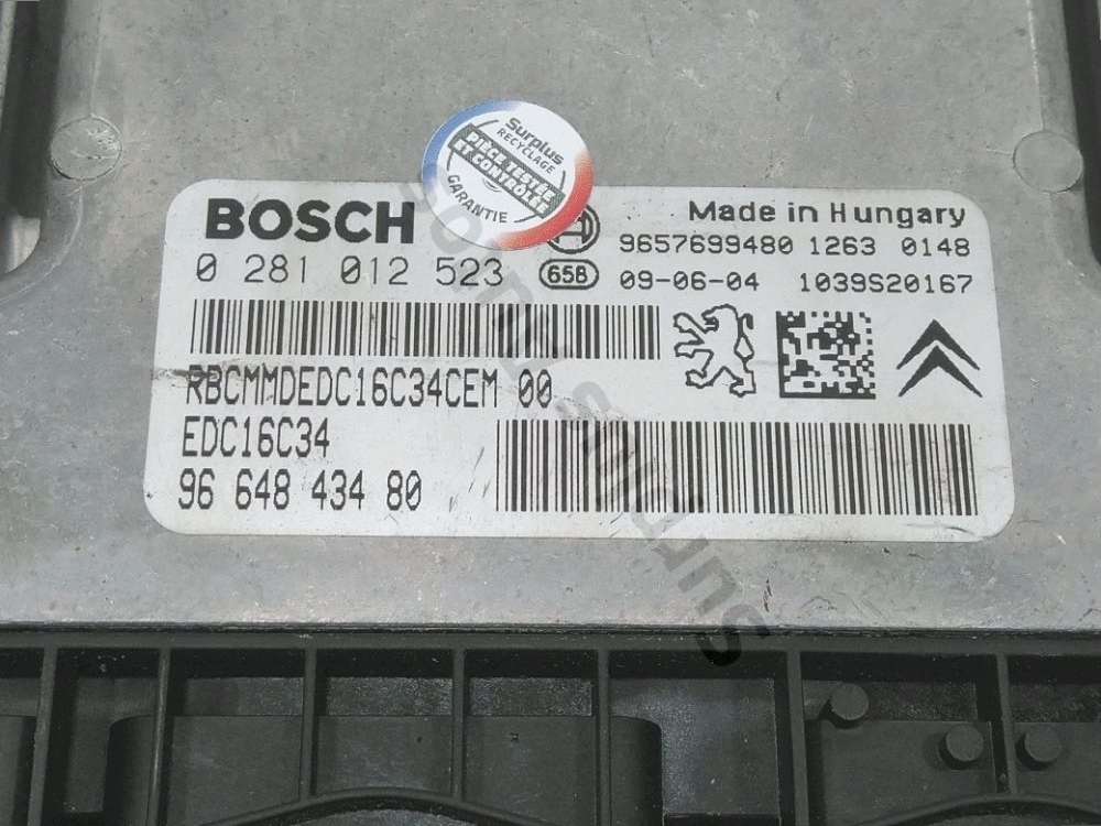 Calculateur moteur