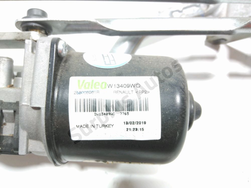 Mécanisme + moteur d'essuie glace avant