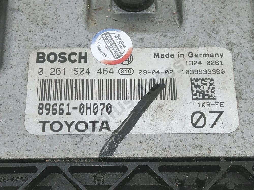Calculateur moteur