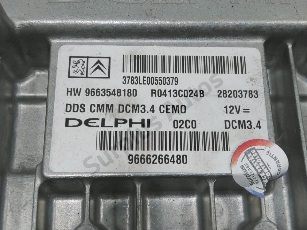 Calculateur moteur