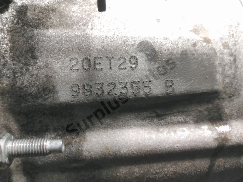 Boite à vitesse mécanique