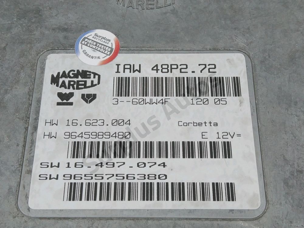Calculateur moteur