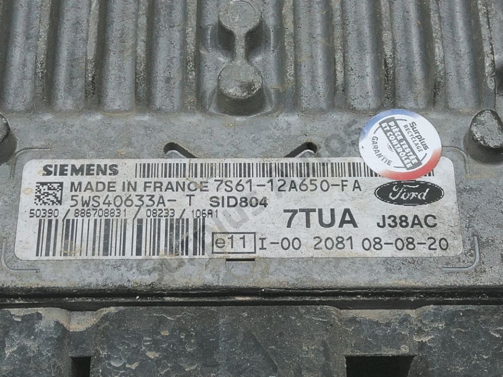 Calculateur moteur