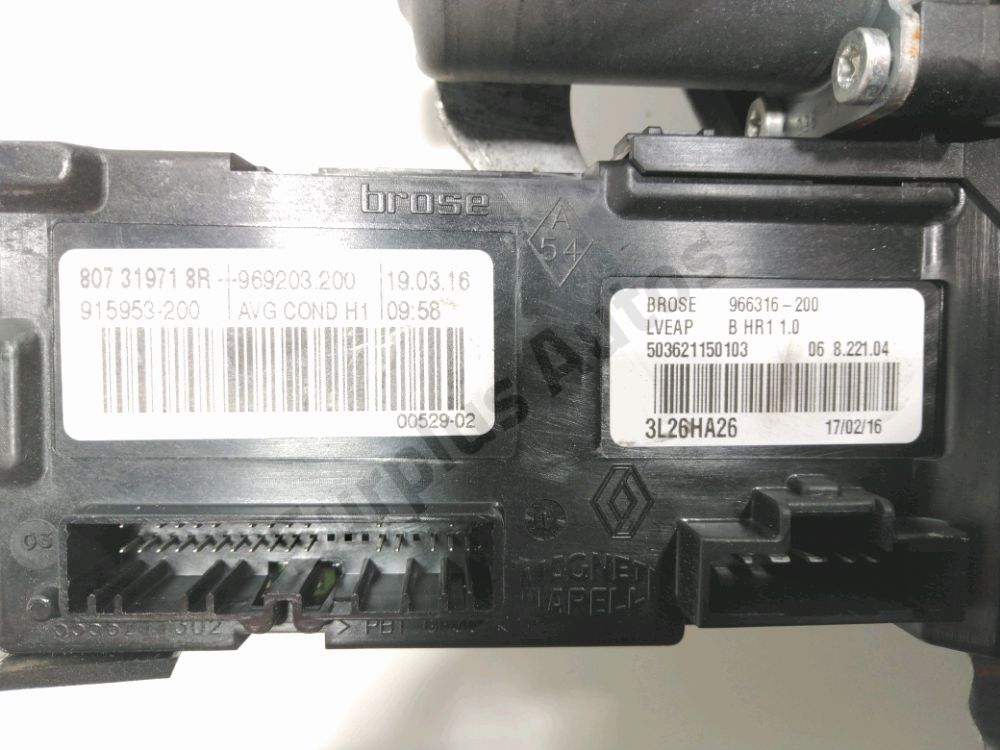 Lève-vitre électrique avant gauche