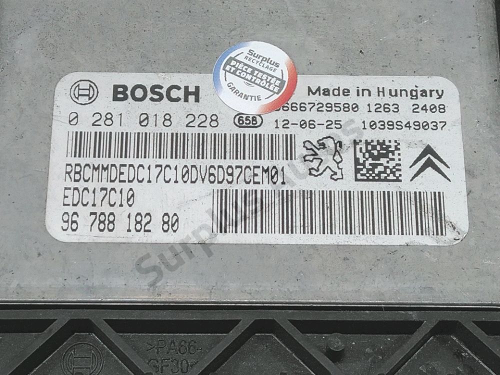 Calculateur moteur