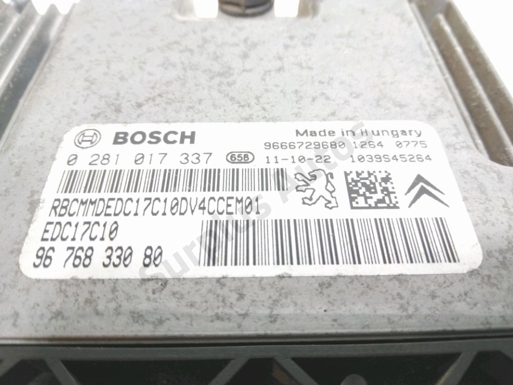 Calculateur moteur