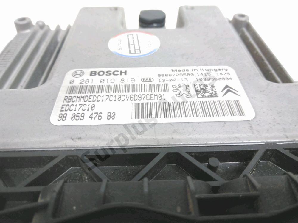 Calculateur moteur