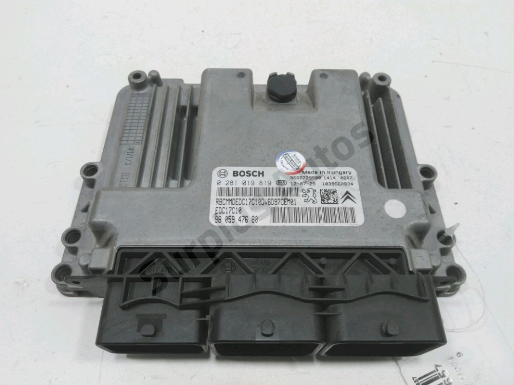 Calculateur moteur