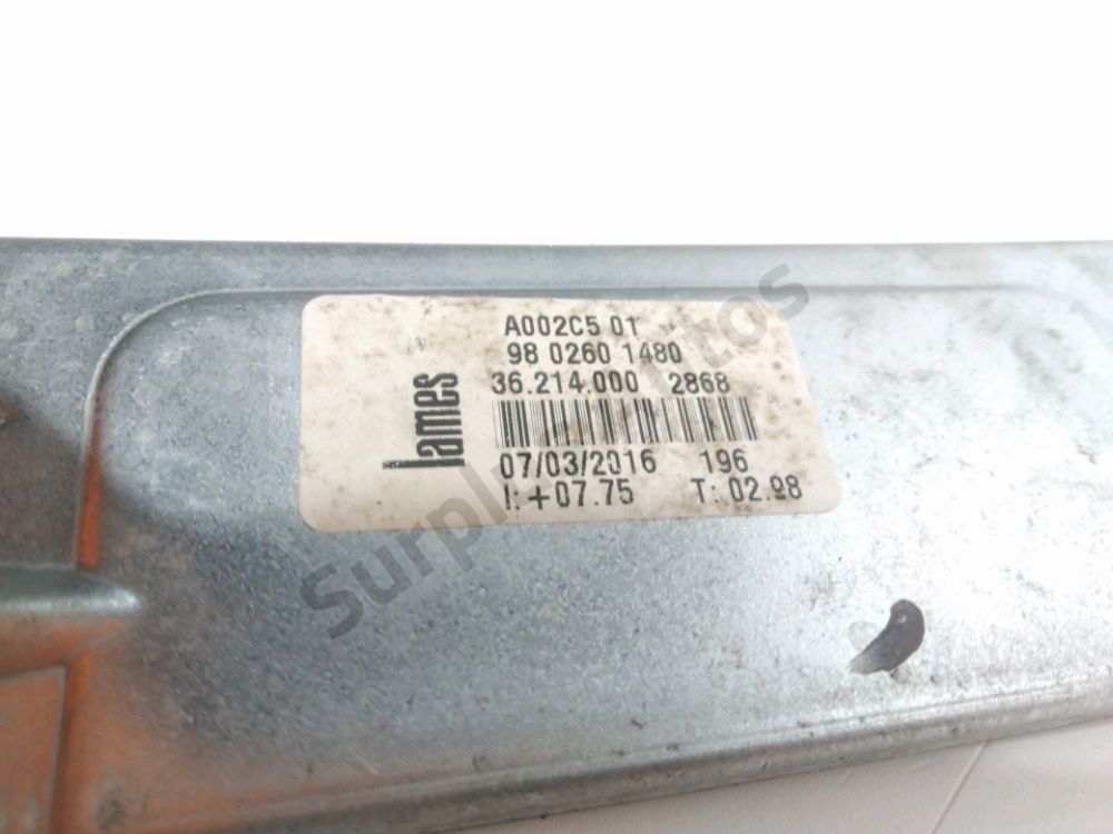 Lève-vitre électrique avant gauche