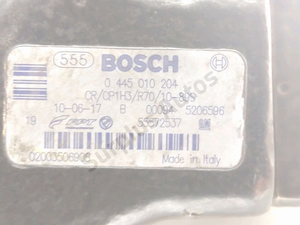 Pompe haute pression