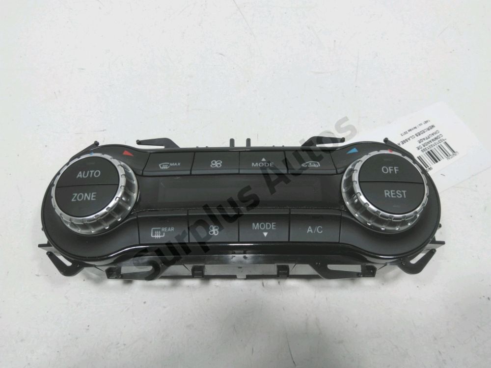 Commande de chauffage