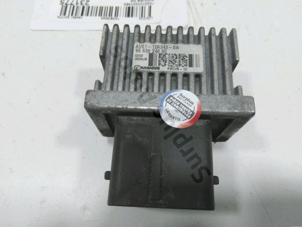 Boitier de préchauffage