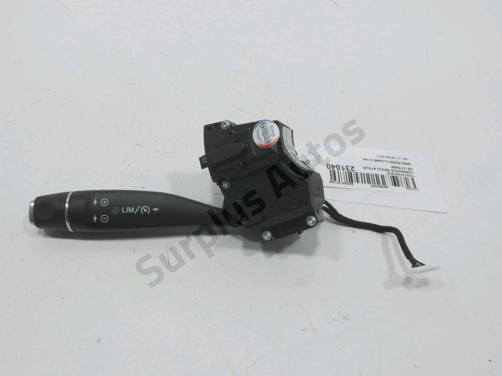 Commande régulateur de vitesse