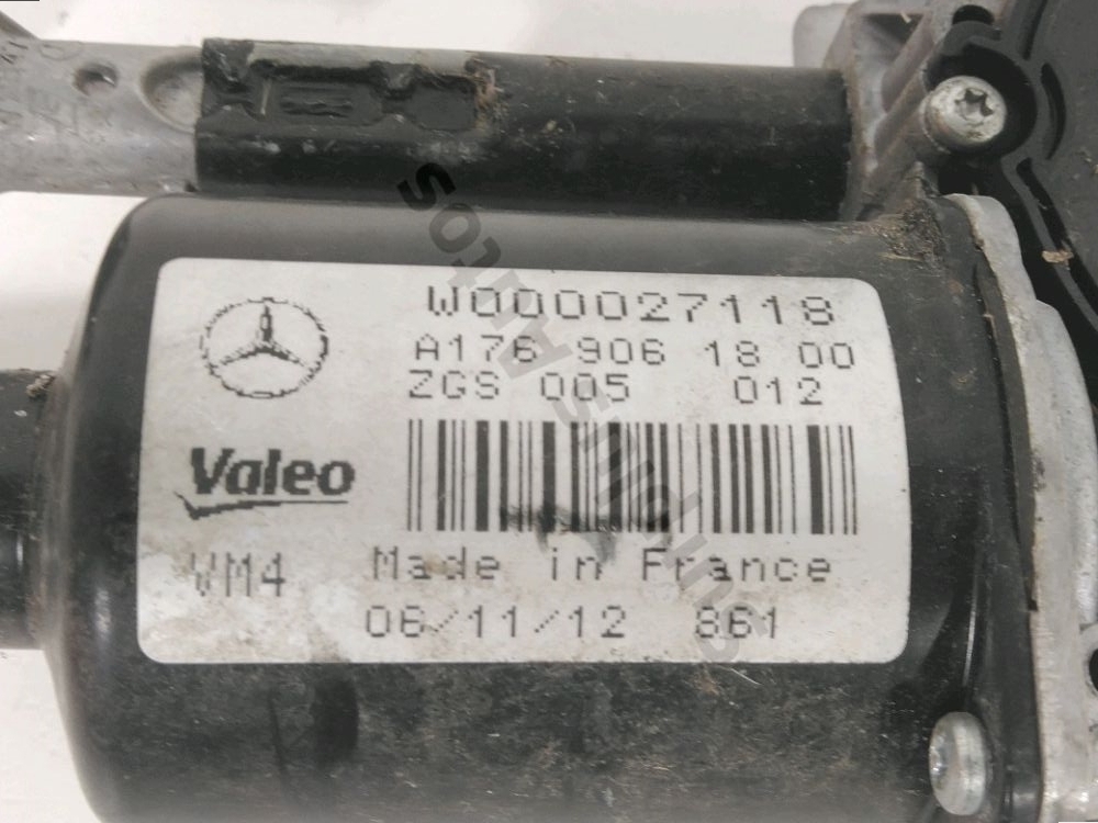 Mécanisme + moteur d'essuie glace avant