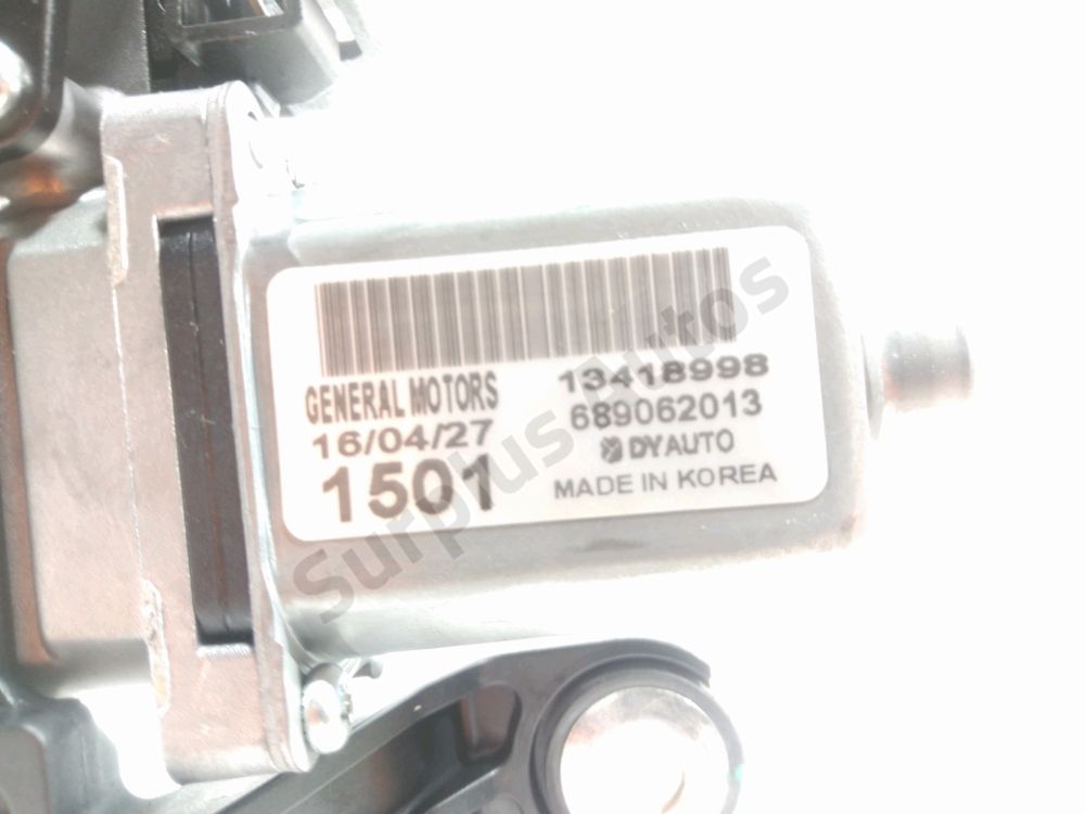 Moteur d'essuie glace arrière