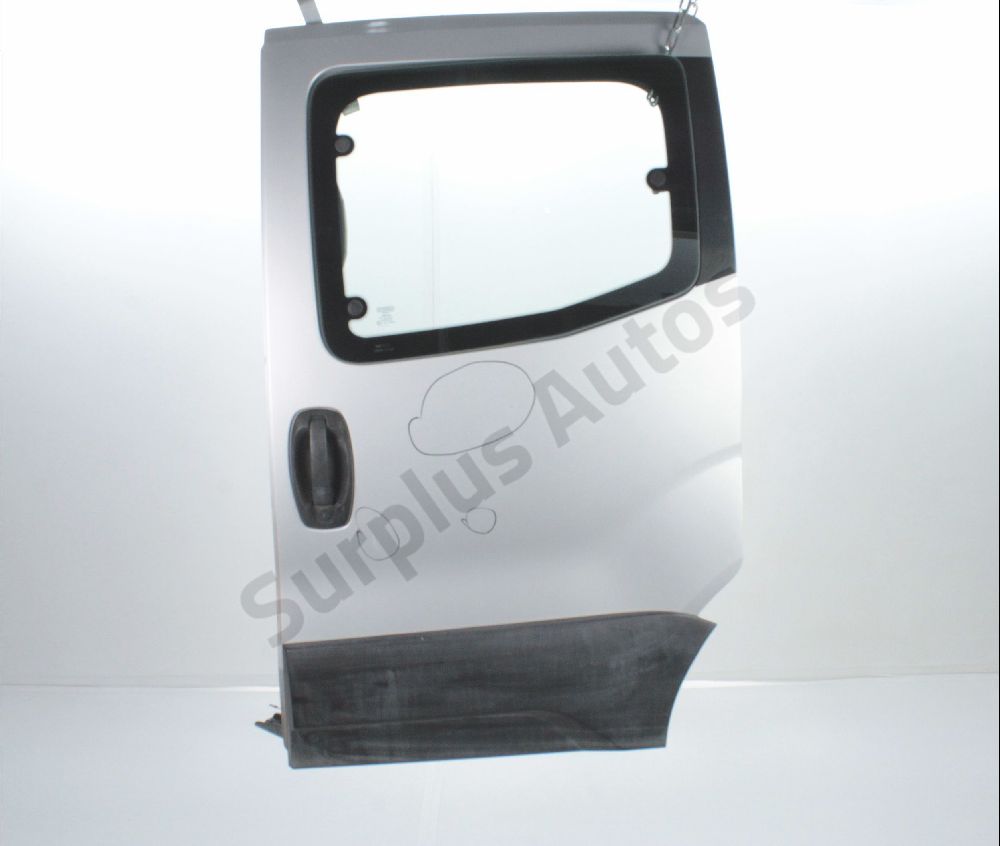 Porte coulissante gauche