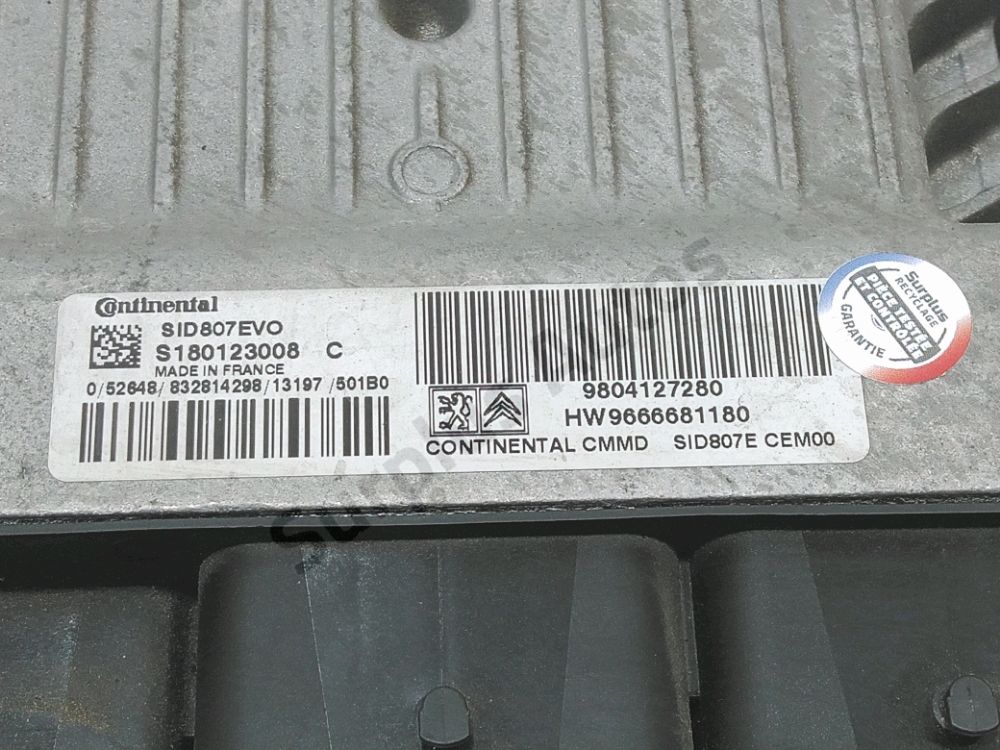Calculateur moteur