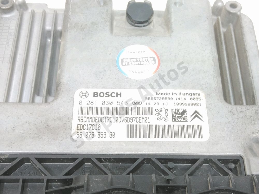 Calculateur moteur