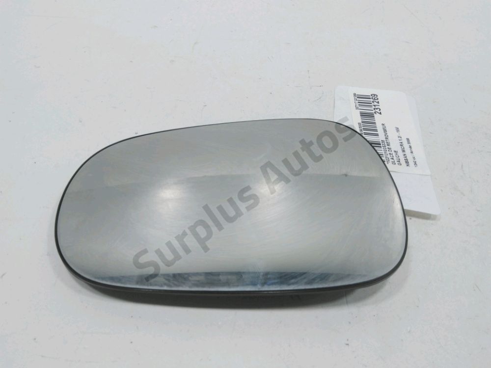 Glace de rétroviseur gauche