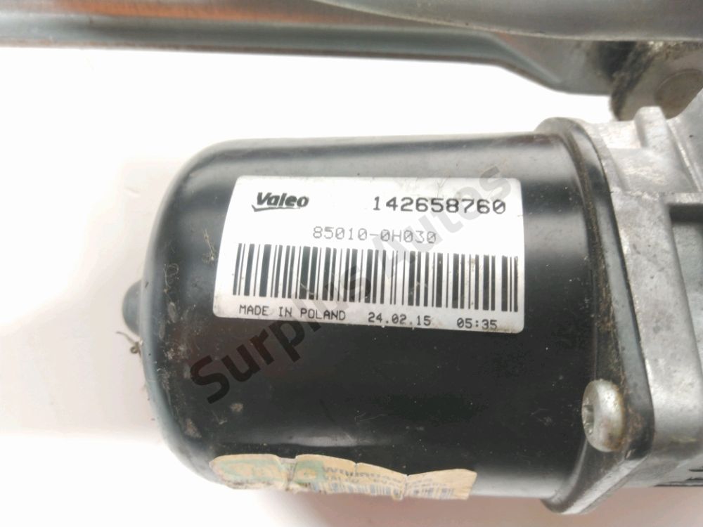 Mécanisme + moteur d'essuie glace avant