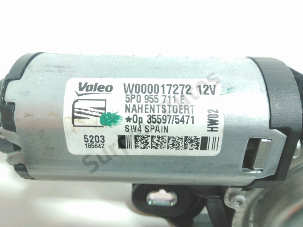 Moteur d'essuie glace arrière