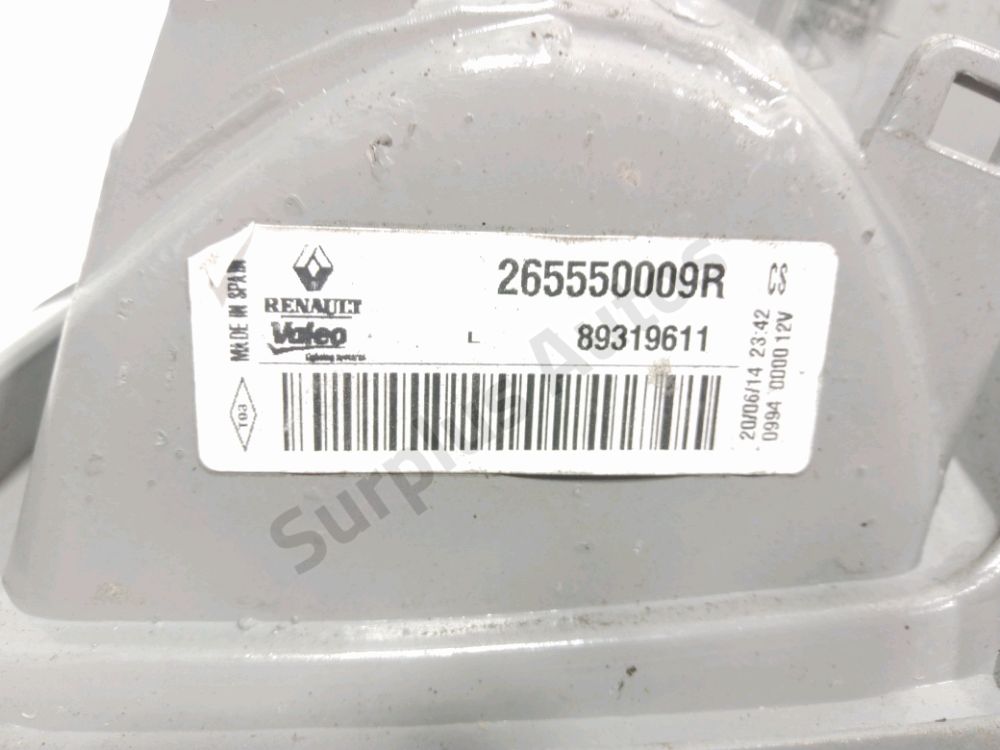 Feu arrière intérieur gauche