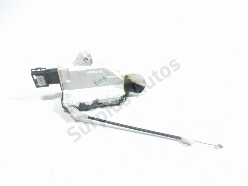 Serrure de porte battante arrière gauche