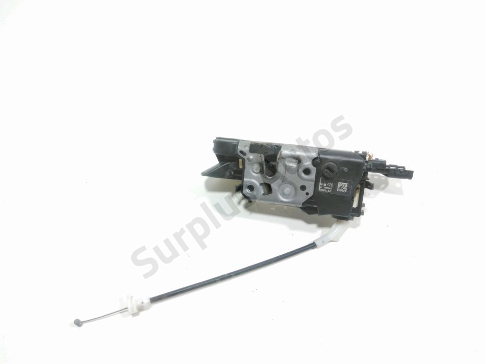 Serrure de porte battante arrière gauche