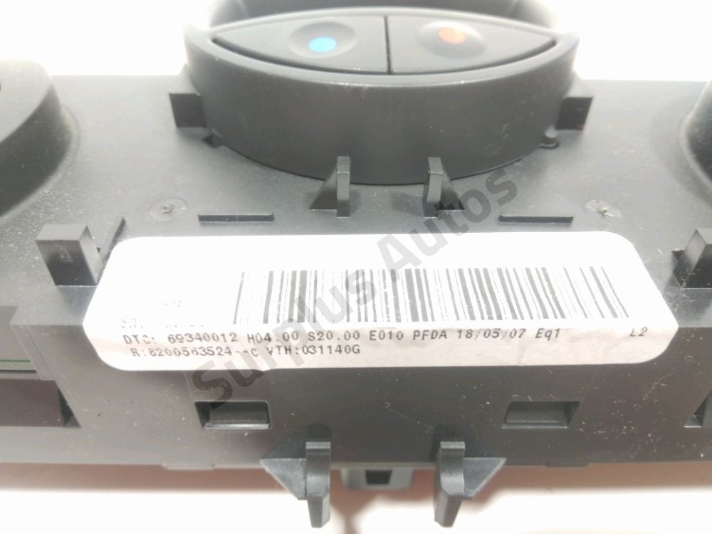 Commande de chauffage