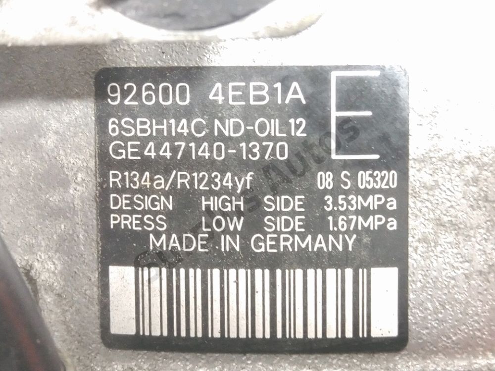 Compresseur de climatisation