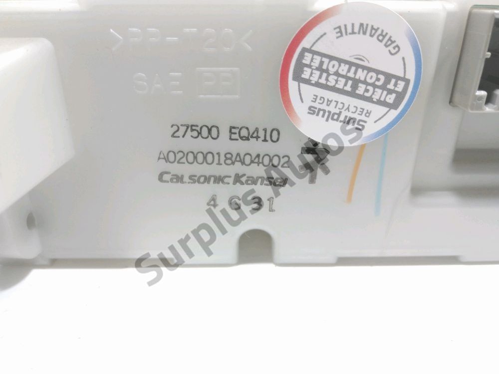 Commande de chauffage