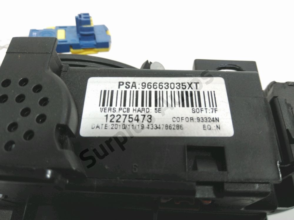 Commande sous-volant