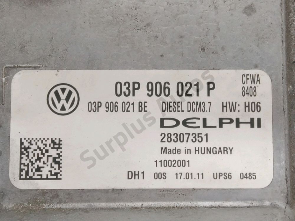 Calculateur moteur