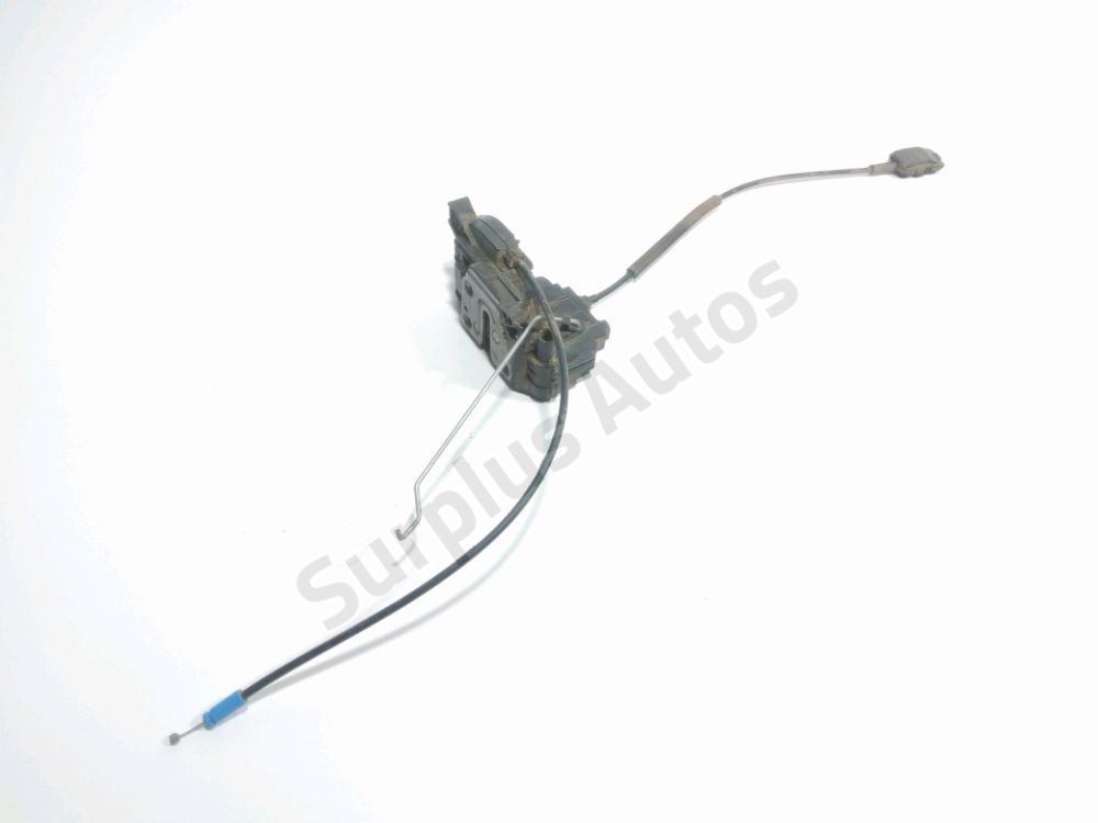 Serrure de porte battante arrière gauche