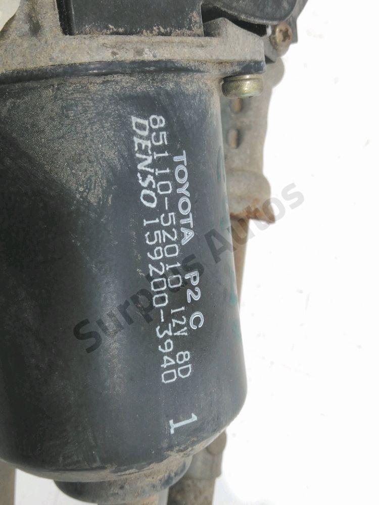 Mécanisme + moteur d'essuie glace avant