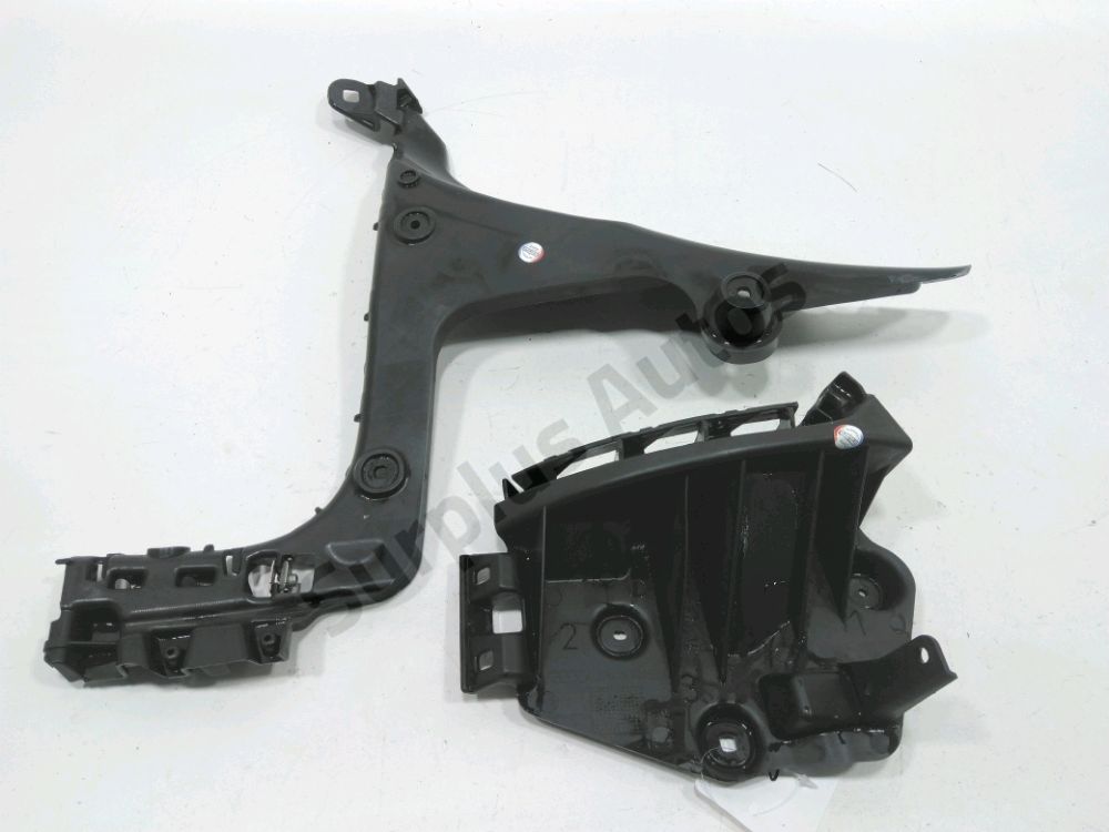 Support gauche de pare-choc arriere