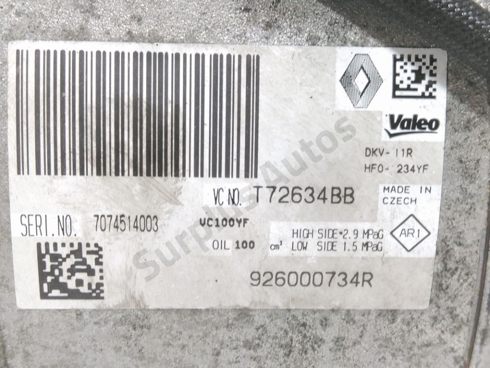 Compresseur de climatisation