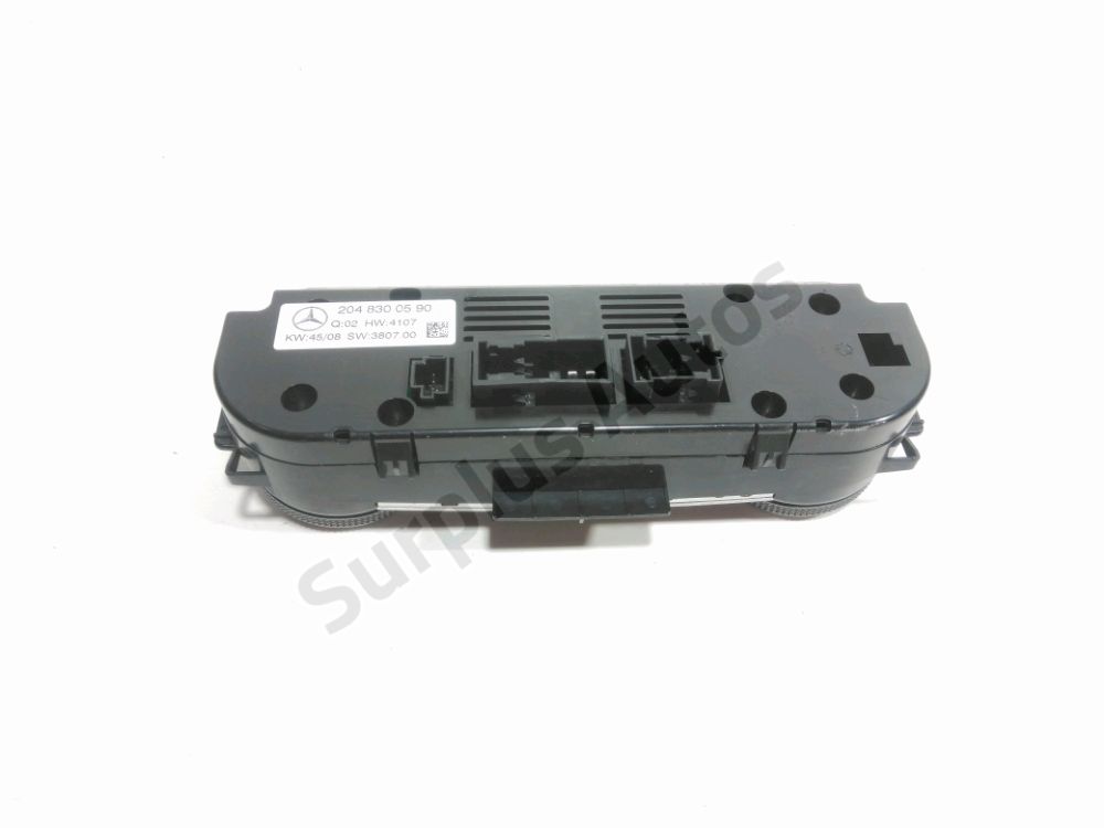 Commande de chauffage