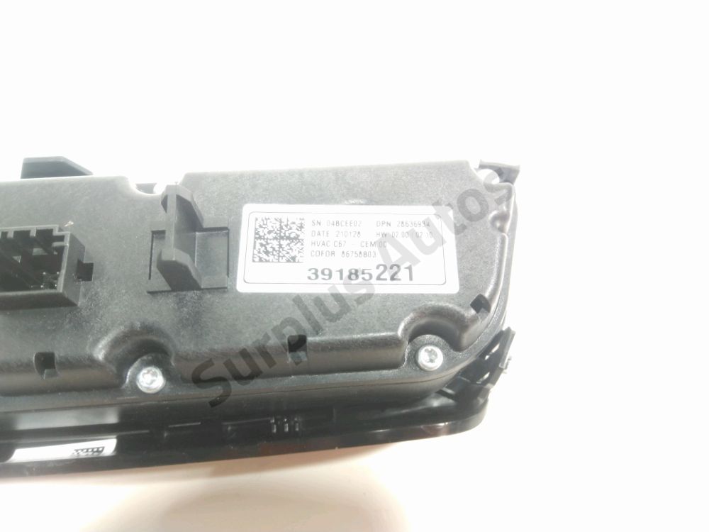 Commande de chauffage