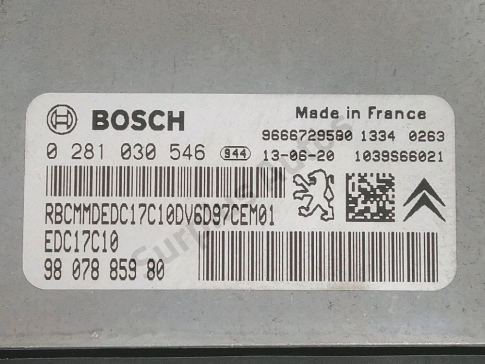 Calculateur moteur